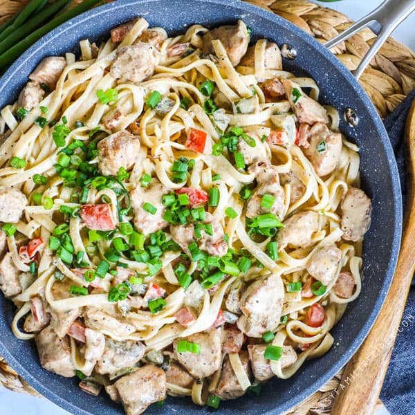 Creamy Cajun Chicken Pasta