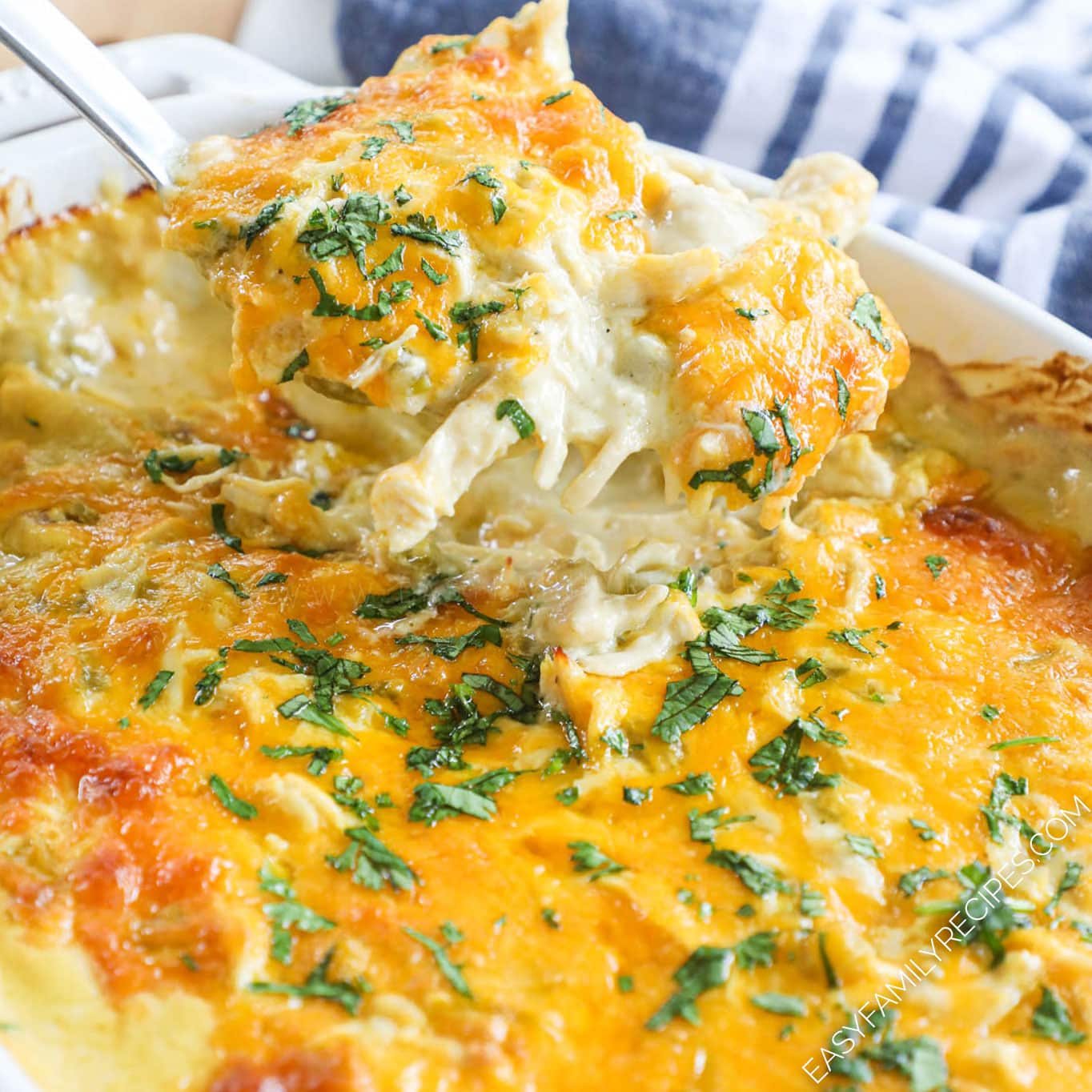 Green Chile Chicken Casserole