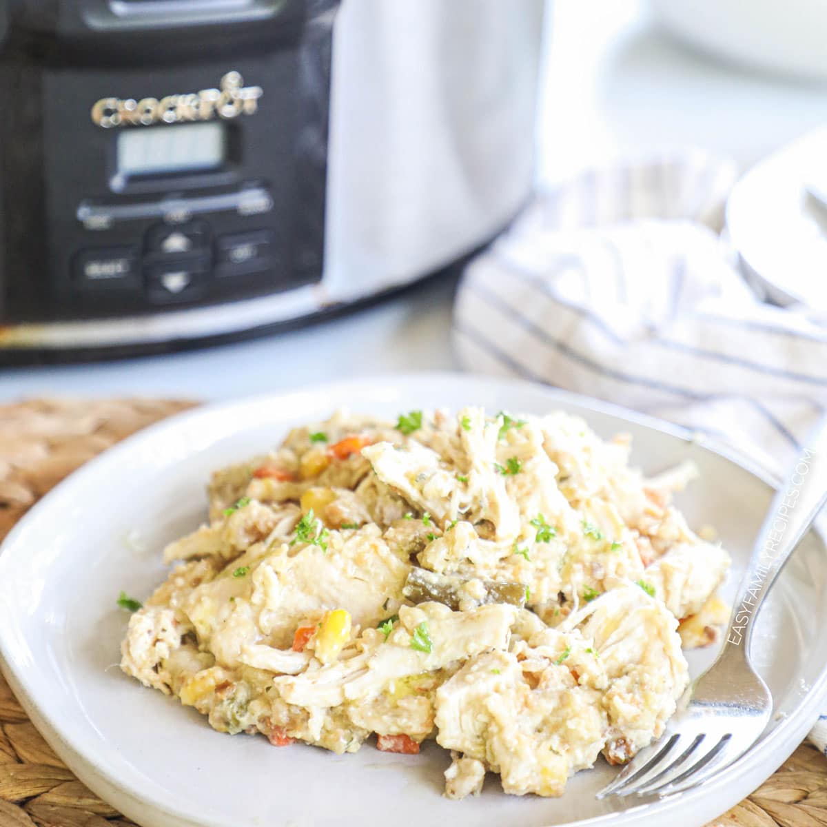 Crockpot Chicken and Stuffing